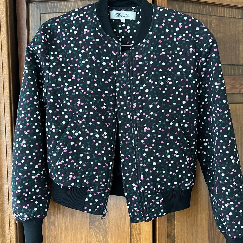 Dvf bomber jacket